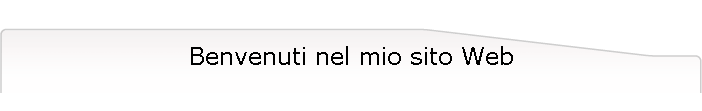 Benvenuti nel mio sito Web